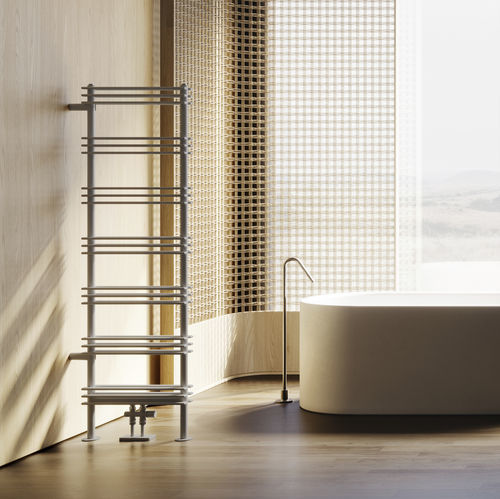 Sèche-serviettes contemporain - SHELF 70 - Caleido srl - électrique / à eau chaude / 501 w...750 w