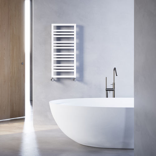 Sèche-serviettes contemporain - Tower Quadro - Caleido srl - électrique / à eau chaude / 501 w...750 w