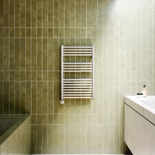 Sèche-serviettes contemporain - ITALO  - Caleido srl - à eau chaude / électrique / 0...500 w