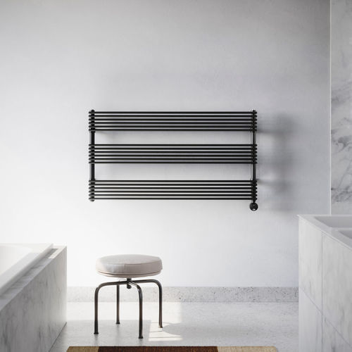 Sèche-serviettes contemporain - NIBBIO BAGNO - Caleido srl - électrique / à eau chaude / 500 w
