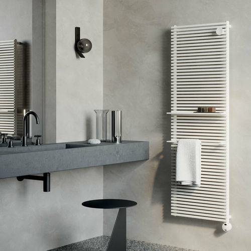 Sèche-serviettes électrique - Pentagramma - Caleido srl - à eau chaude / 501 w...750 w / 0...500 w