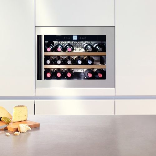 Cave à vin professionnelle - WKEES 553 GRANDCRU - LIEBHERR - encastrable / sous plan / en inox