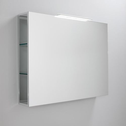Armoire de toilette à miroir avec éclairage intégré - BOOK - Oasis Group srl - contemporaine / murale