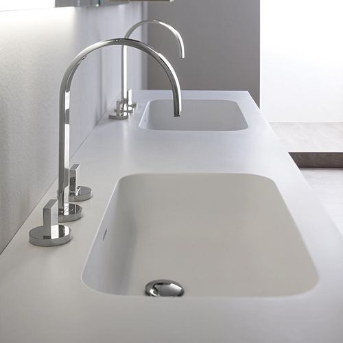 Vasque à encastrer - MANHATTAN  - Oasis Group srl - en verre / en résine / double