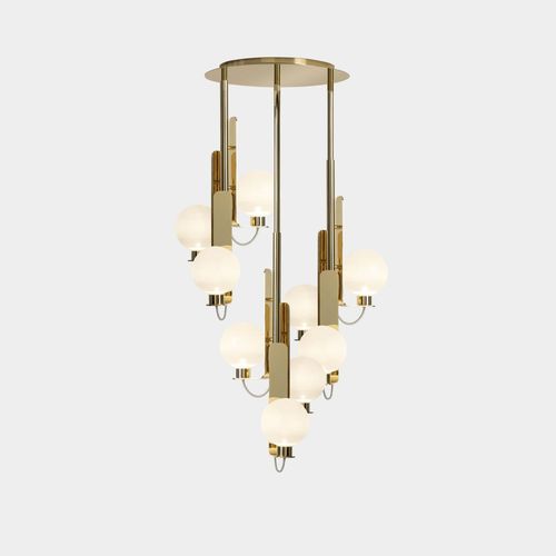 Suspension - DUCALE SPHERA - Oasis Group srl - en métal / en cristal / contemporaine