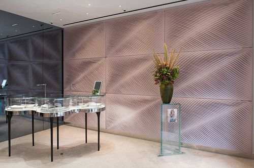 Panneau décoratif mural - BOODLES FLAGSHIP STORE - Anne Kyyrö Quinn - en tissu / 3D