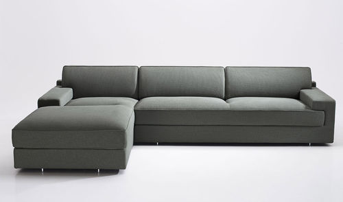 Canapé modulable - EGO - Antidiva - contemporain / en tissu / en cuir