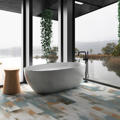 Carrelage en porcelaine - DIALOGO - APAVISA PORCELANICO - finition naturelle / d'intérieur / de salle de bain