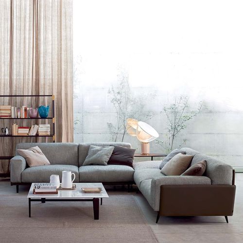 Canapé modulable - FRAME - Arflex - contemporain / en tissu / en cuir