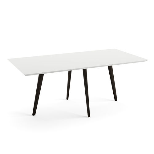 Table contemporaine - GHER  - Arper - en chêne / en MDF / avec piètement en chêne