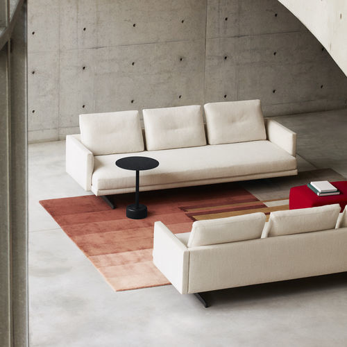 Canapé contemporain - Steeve Lou - Arper - en tissu / avec accoudoirs / avec coussin amovible