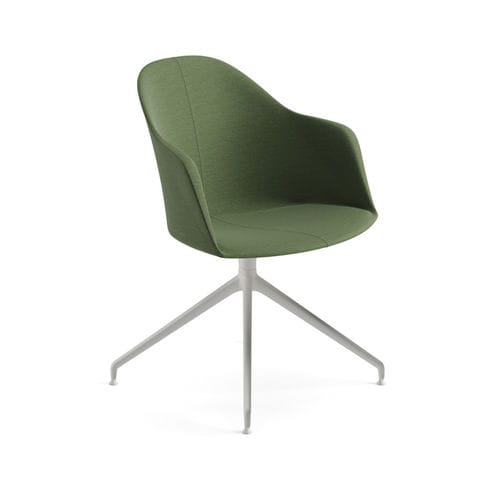 Chaise contemporaine - 2231 - Arper - d'intérieur / en cuir / tissu enduit
