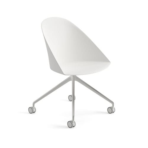 Chaise de bureau contemporaine - 2216 - Arper - d'intérieur / en polypropylène / avec piètement en aluminium