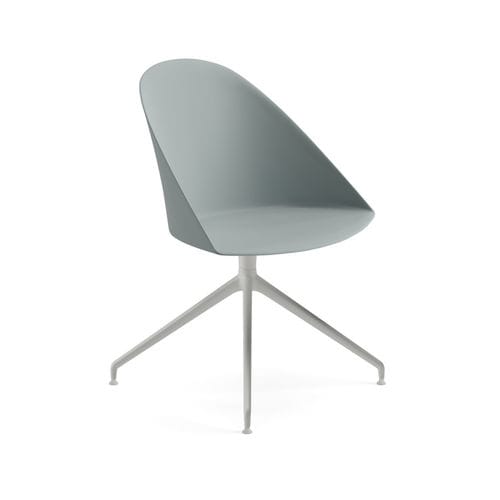 Chaise contemporaine - 2212 - Arper - d'intérieur / en polypropylène / avec piètement en aluminium