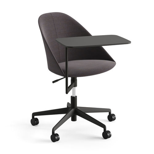 Chaise contemporaine - 2317 - Arper - d'intérieur / en cuir / en tissu