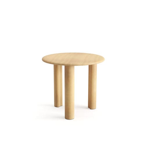 Table basse contemporaine - 7006 - Arper - en MDF / en chêne / avec piètement en bois