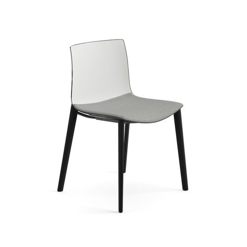Chaise contemporaine - CATIFA 46 - Arper - d'intérieur / en polypropylène / en cuir