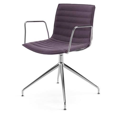 Chaise contemporaine - CATIFA (RE) 46 - Arper - d'intérieur / en polypropylène / en cuir