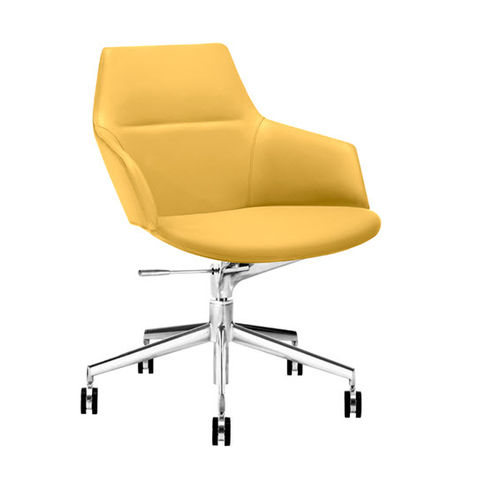 Fauteuil de bureau contemporain - ASTON: 5 WAYS - Arper - en tissu / en cuir / en simili cuir