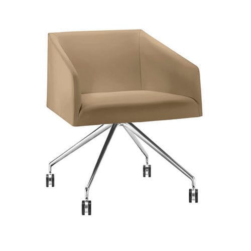 Fauteuil de bureau contemporain - SAARI  - Arper - en tissu / en cuir / en simili cuir