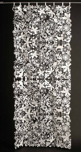 Rideau à passants - UNTIL DAWN - Artecnica - à motif / en fibres synthétiques
