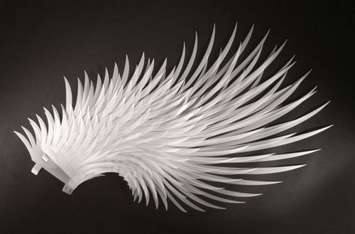Applique murale design original - ICARUS LIGHT - Artecnica - d'intérieur / en polyester / à incandescence