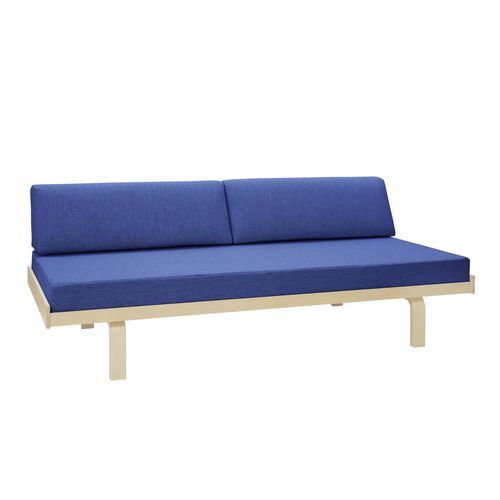 Banquette contemporaine - 710 - Artek - en tissu / en cuir / avec piètement en bouleau