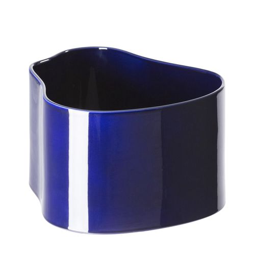 Pot de fleur en céramique - RIIHITIE - Artek - à poser / résidentiel / bleu