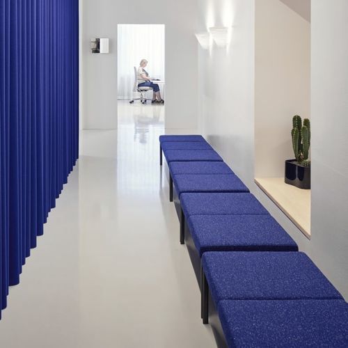 Banquette contemporaine - KIKI - Artek - en tissu / en cuir / avec piètement en acier