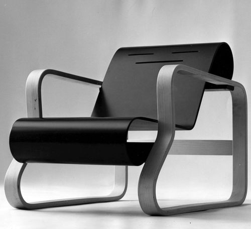 Fauteuil contemporain - 41 “PAIMIO“ - Artek - en contreplaqué / en bouleau / en bouleau