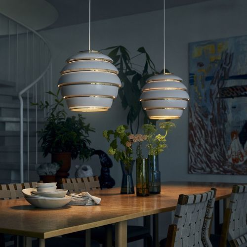 Suspension - A331 “BEEHIVE“ - Artek - en laiton / en acier / en aluminium peint