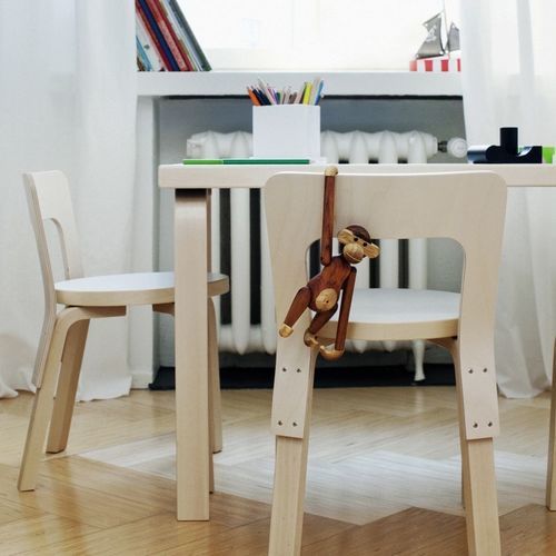 Chaise contemporaine - N65 - Artek - d'intérieur / en tissu / en cuir