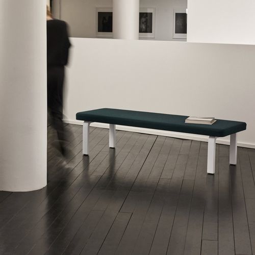 Banc contemporain - 167 - Artek - en cuir / en contreplaqué / en bouleau