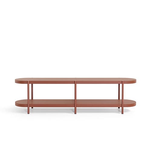 Étagère contemporaine - PALLADIO - Artifort - en MDF / en acier inoxydable