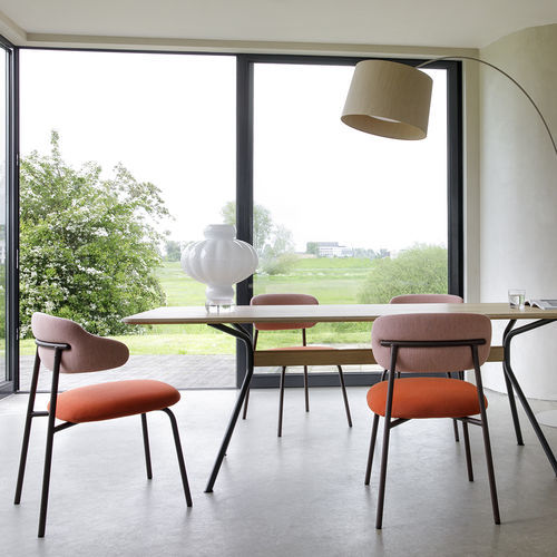 Chaise contemporaine - Aloa - Artifort - d'intérieur / en tissu / en cuir