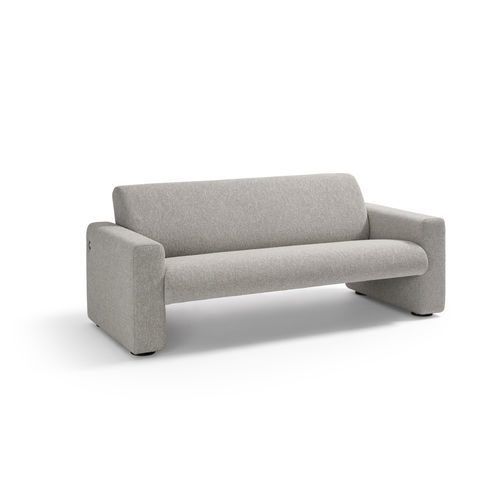 Canapé contemporain - 691  - Artifort - en tissu / en cuir / gris