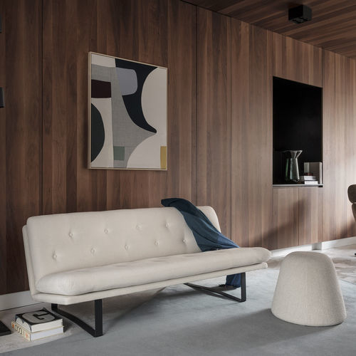 Canapé contemporain - C684 - Artifort - en tissu / en cuir / luge