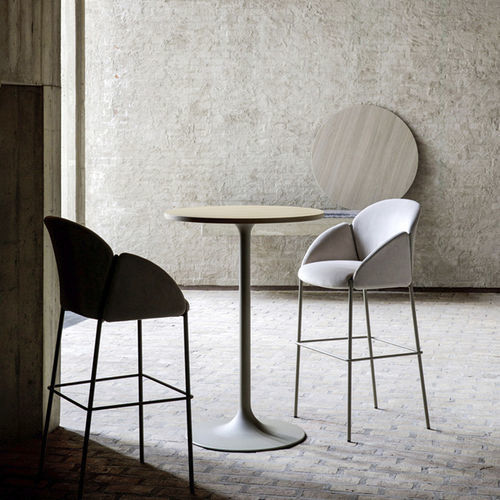Chaise de bar contemporaine - Andrea - Artifort - d'intérieur / en tissu / en acier