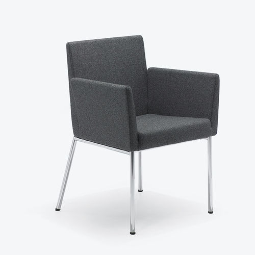 Chaise contemporaine - Paco - Artifort - d'intérieur / en tissu / en cuir