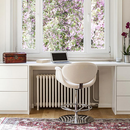 Chaise de bar contemporaine - Little Tulip&reg; - Artifort - d'intérieur / en tissu / en cuir