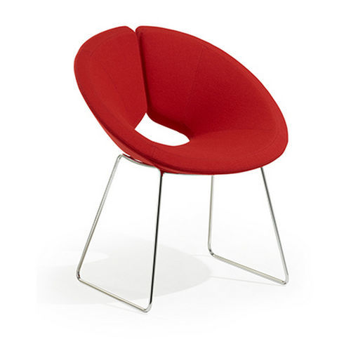 Chaise contemporaine - Little Apollo - Artifort - d'intérieur / en tissu / en cuir