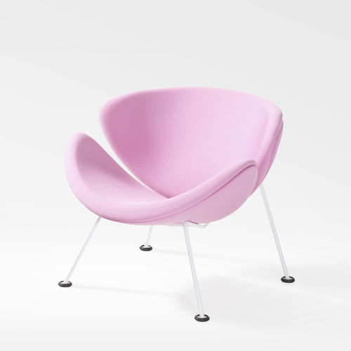 Fauteuil contemporain - Orange Slice junior - Artifort - en tissu / en cuir / en métal