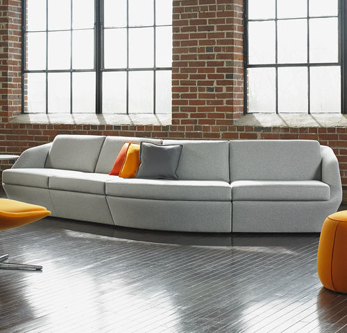 Canapé modulable - CINEMA - BERNHARD design - d'angle / en arc de cercle / contemporain