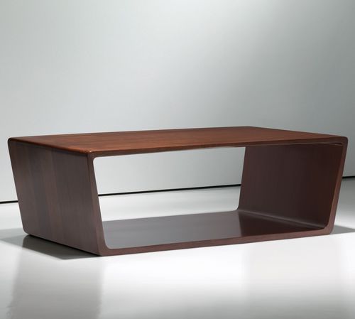 Table basse contemporaine - LINC - BERNHARD design - en noyer / en érable / avec piètement en bois