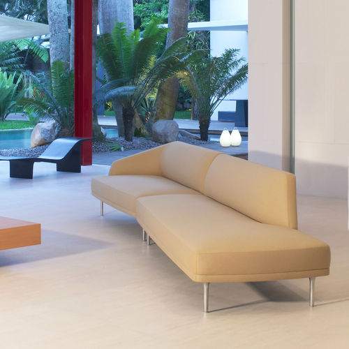 Canapé modulable - MIRADOR - BERNHARD design - en arc de cercle / contemporain / en tissu