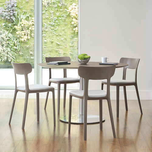 Chaise de salle à manger contemporaine - QUEUE - BERNHARD design - d'intérieur / en polypropylène / empilable