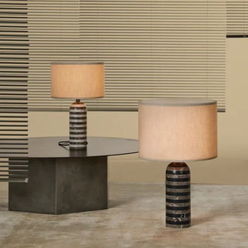 Lampe de table - GRAVITY - GUBI - en marbre / contemporaine / droit