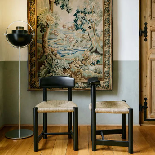 Chaise contemporaine - DAUMILLER - GUBI - d'intérieur / d'extérieur / en tissu