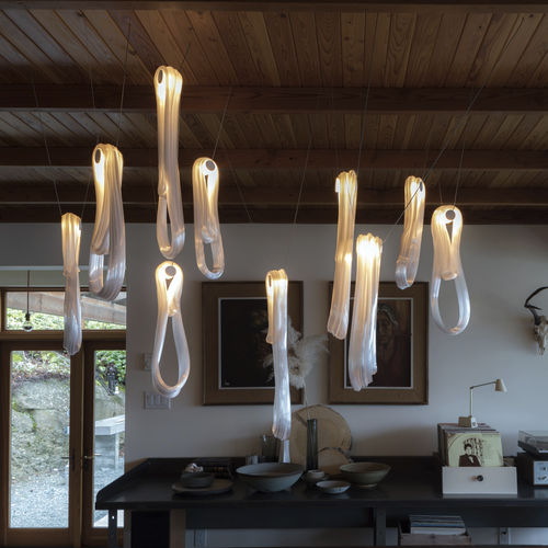 Suspension - 87.1 - BOCCI - en verre / contemporaine / d'intérieur
