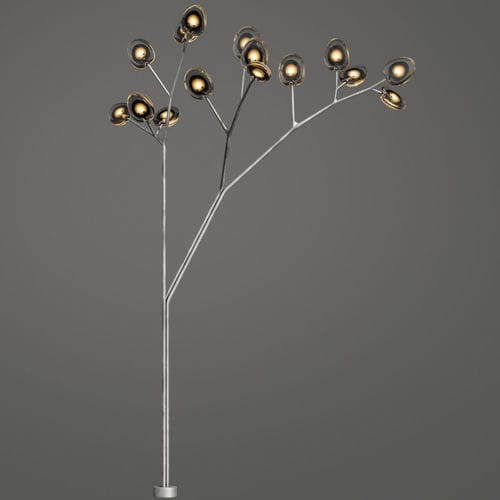 Lampe sur pied - 16.15 - BOCCI - en acier inoxydable / en verre / contemporaine